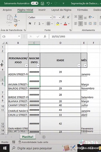 Ajuste suas planilhas com poucos cliques. #dicasdeexcel #exceltips #excel #vaiprofy #fy #fyp #dicasdeexcelavançado