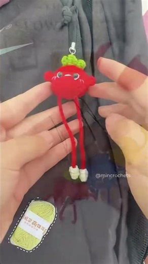 I wasn’t ready for this tiny crochet buddy’s personality 😭🧶