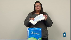 Reassure Premium Overnight Pads Heavy-Absorbency, 20/Bag