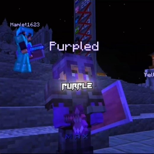 THEO FOUGHT AGAINST PURPLED....🔥💀 || #short #edit #minecraft #unstablesmp