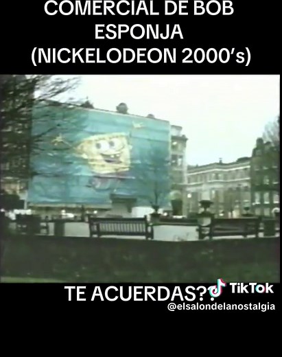 COMERCIAL DE BOB ESPONJA NICKELODEON A PRINCIPIOS DE LOS AÑOS 2000 #BobEsponja #Nickelodeon #Nick #Retromerciales #fypシ #elsalondelanostalgia #TeAcuerdas??