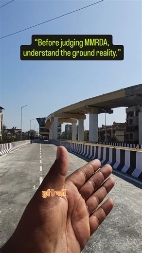 Mahesh Mali on Instagram: "Everyone is shouting ‘no sense’, but few understand planning. This flyover narrows to 2 lanes for just 500 meters — not by mistake, but by design. ✔ Limited space ✔ Local factories & citizens ✔ No traffic pressure ✔ Future-ready planning MMRDA chose balance over chaos. Sometimes, smart work looks simple — until you understand it. #mmrda #bhayandar #viralreels"