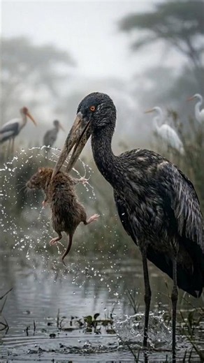 చనిపోయే వరకు నీటిలో ముంచే పక్షి||#animals