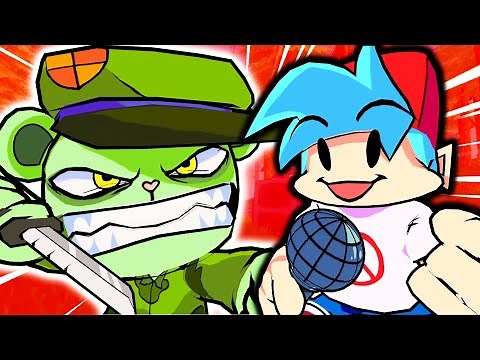 Flippy Flipped Out V.S Boyfriend in Friday Night Funkin' VR - (VRChat: FNF Mods)