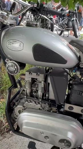 Diesel Motorrad. In vielen Ländern beliebt. Hier eher die Ausnahme