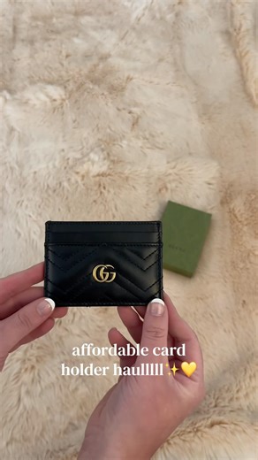 affordable card holder haulllll✨🖤