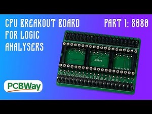 🇦🇺 CPU Breakout Board for Logic Analysers: Part 1 (8080 Board) [TCE #0648]