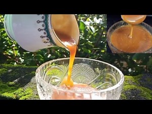 Homemade Butterscotch sauce recipe in 5 mins |3ingredient Recipe||one plus one three family||