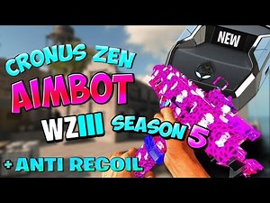 Cronus Zen WARZONE + MW3 Extra Aim Assist + 0 RECOIL BEST Script for SEASON 5