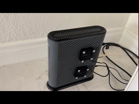 FIXED! Overheating cable modem. Will work with other small electronics