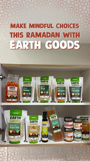 Healthy Organic Pantry Essentials for Ramadan by Earth Goods