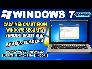 How to Disable Windows Security in Windows 7 | Beginner's Guide