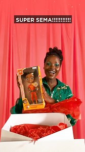 I am so proud to share the FIRST EVER #SuperSema Doll!! Sema is an African kid superhero from the YouTube series SUPER SEMA that I produce, and isn't she so cute?!?! Sema means a lot to me; I wish I’d had a character like her to inspire me when I was little, and so I am overjoyed that kids today will be able to play out her adventures in their homes. ❤️💛🧡 The doll will be released on Amazon on November 8 in the US and in select ArtCaffe markets in Kenya. Preorder yours at this link or search "