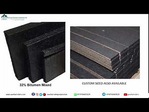 EXPANSION JOINT BOARD (BITUMINOUS & POLYMER)