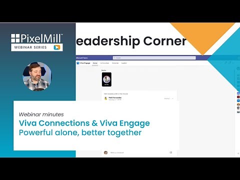 Demo: Leadership Corner in Viva | Viva Connections & Viva Engage Webinar