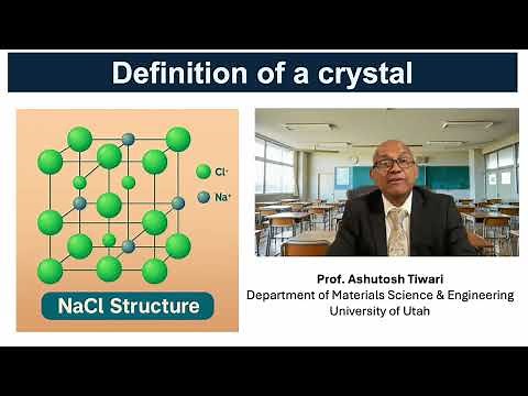 Definition of a Crystal