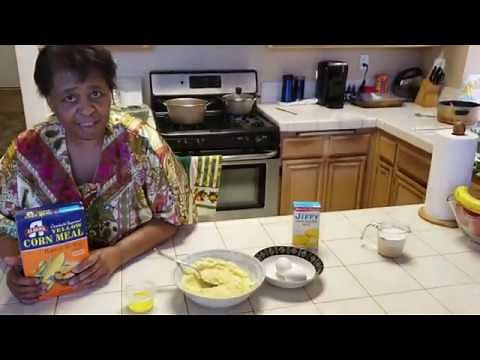Grandma Gloria's Cornbread & Collard Greens