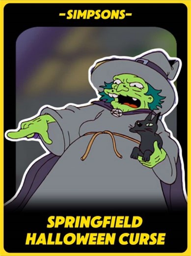 Springfield Halloween curse #simpsons #foryou #fyp | the simpson