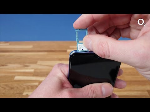 o2 SIM-Karte einlegen: Huawei P30 lite New Edition