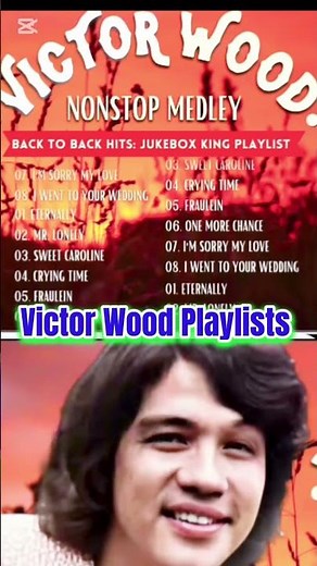 Victor Wood Greatest Hits Full Album 💕 Victor Wood Nonstop Old Songs Medley 💕