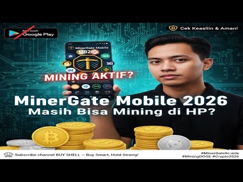 MINERGATE MOBILE 2026: Bisa Mining BTC & DOGE dari HP? Fakta Terbaru & Cara Cek!