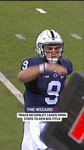 166K views · 3.1K reactions | #OTD in 2016, the QB rallied Penn State past Wisconsin in its first B1G title game appearance 女 #B1GFootball | Big Ten Network | Facebook