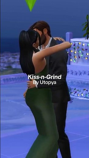 Make your sims have more realistic moments with the Kiss-n-Grind mod 👩‍❤️‍👨 #thesims4 #thesims