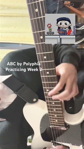 Practicing ABC by Polyphia #guitar #polyphia #abc #practice