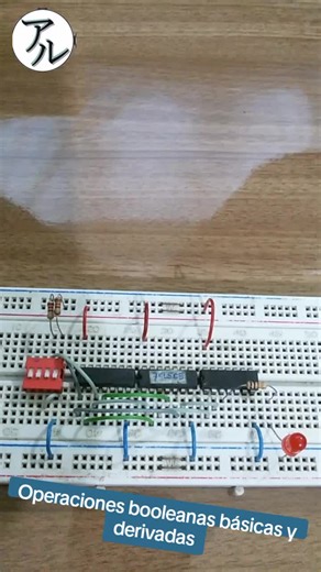 Operaciones Booleanas Básicas en Electrónica
