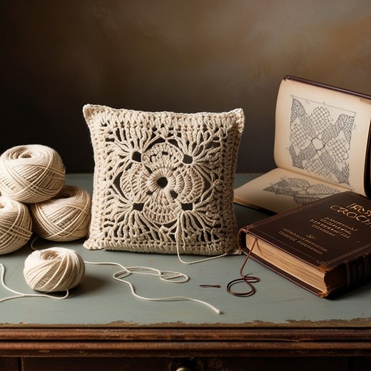 Discover Irish Crochet: Motifs, Mesh & Tradition