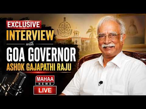 LIVE : Exclusive Interview With Goa Governor Ashok Gajapathi Raju | Bhogapuram Airport | Mahaa News