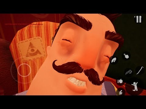 Hello neighbor alternative reality android gameplay!