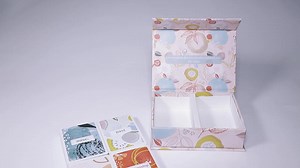 Custom Printing Luxury Two Sets Poker Playing Cards with Plastic Box and Sleeve