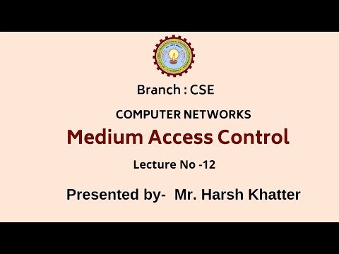 Computer Networks | Medium Access Control | AKTU Digital Education