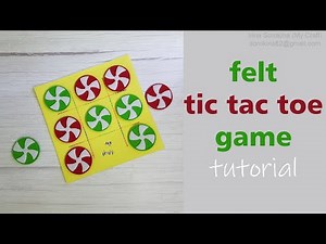 Felt Peppermint Candy / Peppermint Swirl / Tutorial + Free pattern