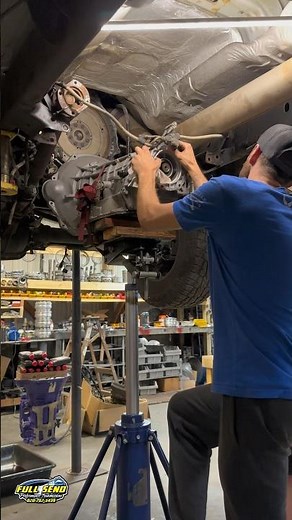 2012 RAM Cummins 2500 - Transmission Install #cummins #chrysler #dodge #diesel #fyp #yt #fypage