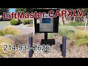 CAPXLV | Smart Video Intercom – L - LiftMaster Telephone Entry Intercom Access Control IN USE Dallas