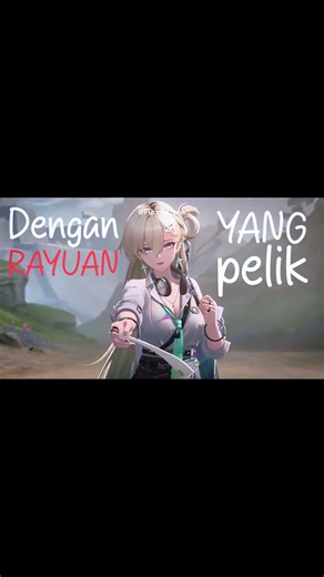 Lynae「AMV/GMV」Rindu Sendiri - Iqbaal Ramadhan #anime #gaming #wutheringwaves #wibu