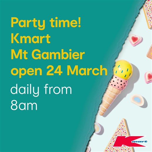 Open daily from 8am. | Kmart Australia
