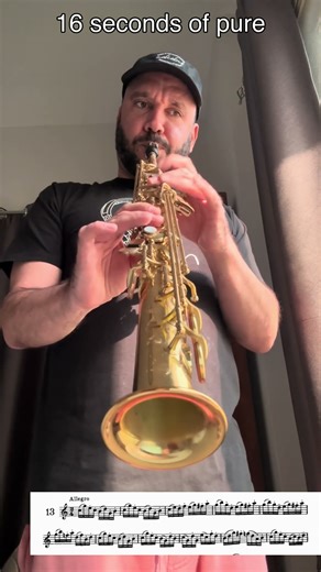 Practice time on soprano 🎷#music #livemusic #sopranosaxophone #sax #life #live #saxophone