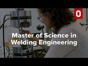 Master of Science in Welding Engineering