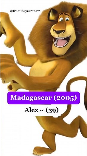 Voice cast: Madagascar (2005) - before and after #madagascar #beforeandafter #movie