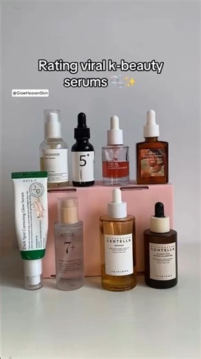 Rating Viral K-Beauty Serums