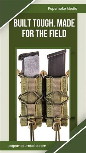 Fast reloads with the HSGI Double Pistol Taco Mag Pouch! #highspeedgear #magpouch #molle #viral