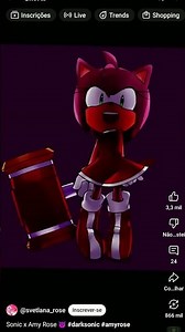 dark Sonic e dark Amy rose
