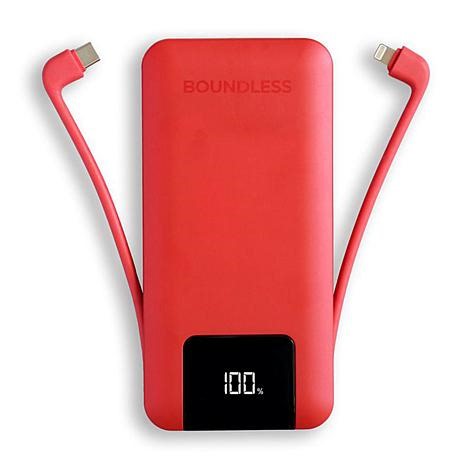 Boundless All-in-One Slim 10,000mAh Power Bank | HSN