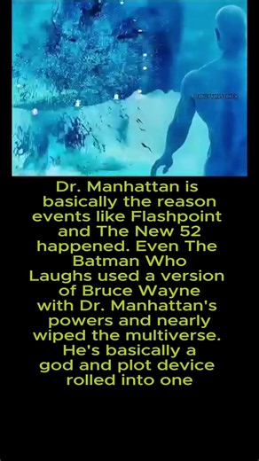 Dr. Manhattan: DC's Ultimate Game Changer#shorts