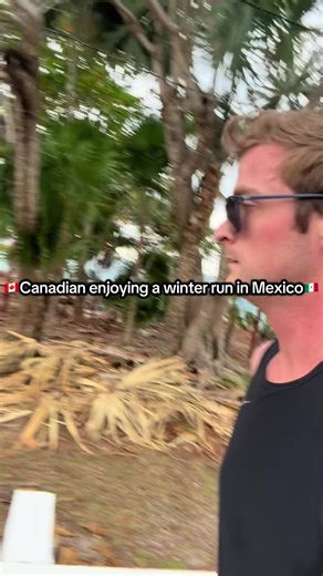 Running in Mexico before going back to Canadian winter 🇨🇦➡️🇲🇽❄️ #running #runner #canadian #fitness #wintertraining