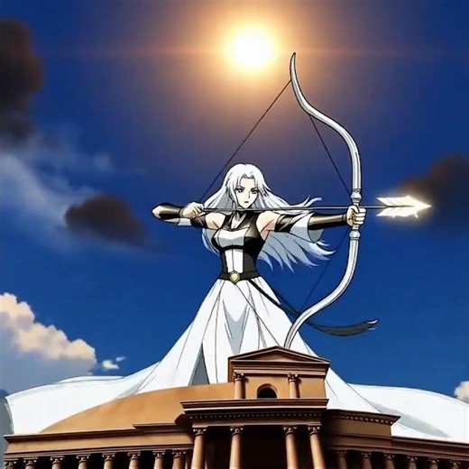 First Longer AI Video Attempt: Artemis Destroys Ephesus Herself! #ai #anime #greekmythology