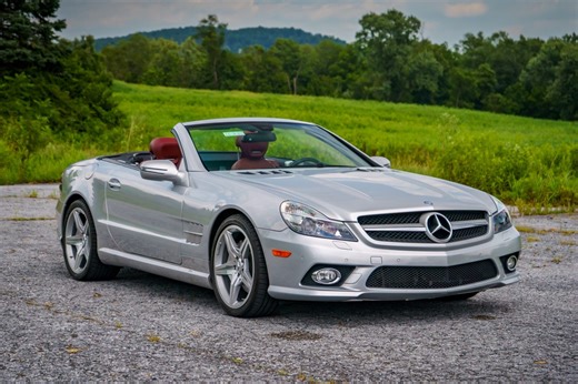 No Reserve: 27k-Mile 2009 Mercedes-Benz SL550 Silver Arrow Launch Edition